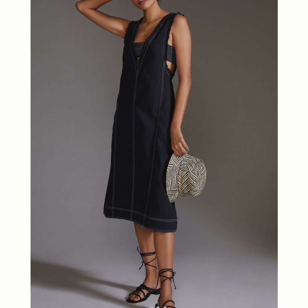 Unique Anthropologie summer dress.
